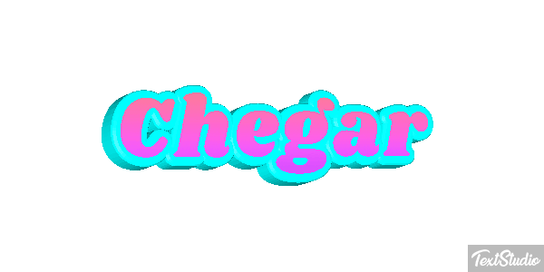 Chegar Efeito do texto