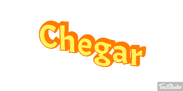Chegar Efeito do texto