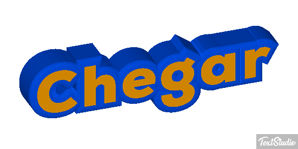 Chegar Efeito do texto