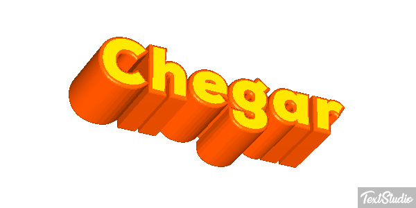 Chegar Efeito do texto
