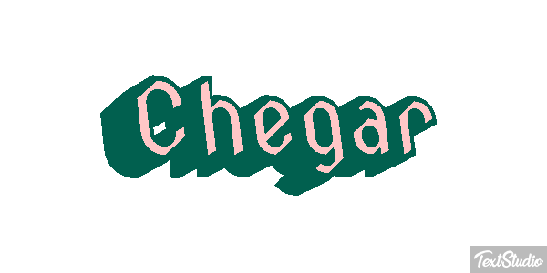 Chegar Efeito do texto