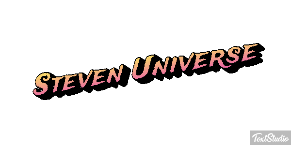 Steven Universe Efekt tekstowy