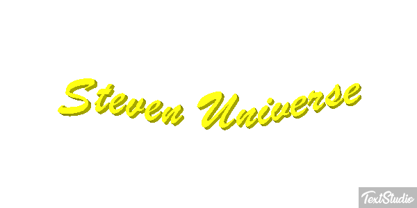 Steven Universe Efekt tekstowy