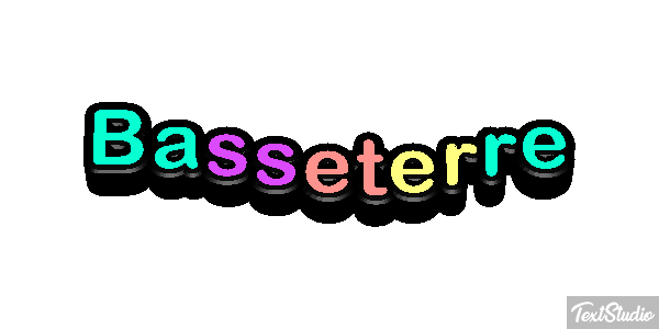 Basseterre Текстовый эффект