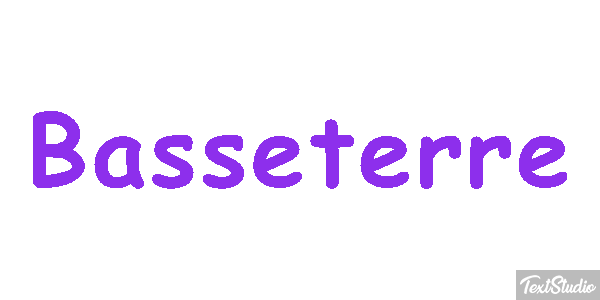 Basseterre Текстовый эффект