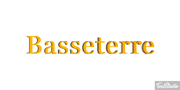 Basseterre Текстовый эффект