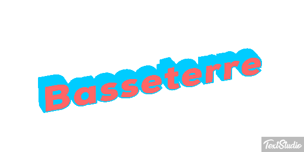 Basseterre Текстовый эффект