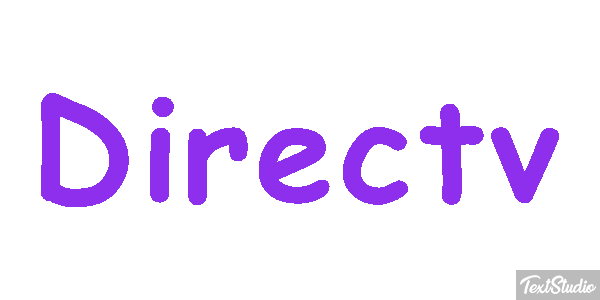 Directv Text effect