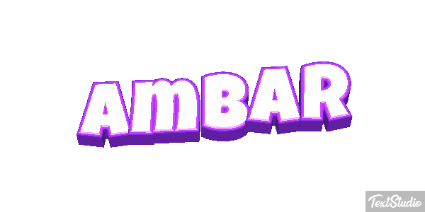 Ambar Text effect