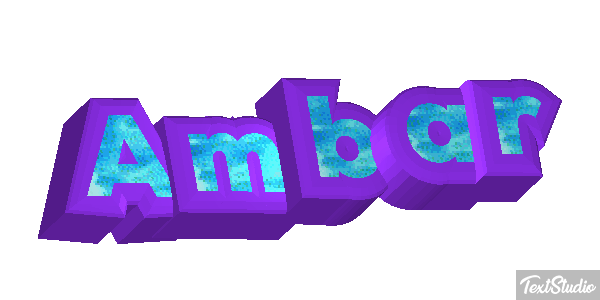 Ambar Text effect