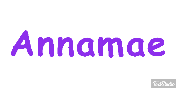 Annamae Text effect