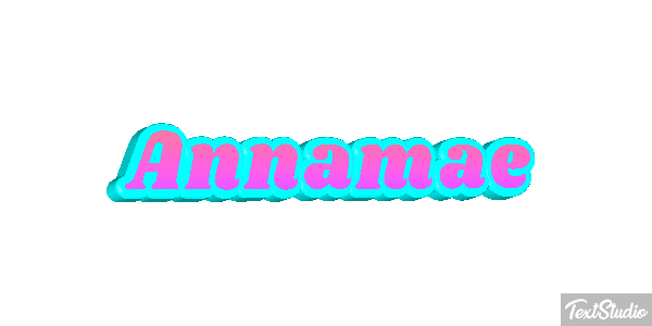 Annamae Text effect
