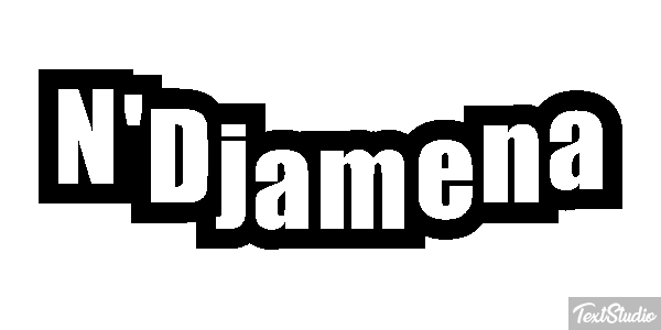 N'Djamena Efekt tekstowy