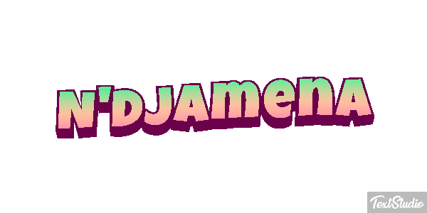 N'Djamena Efekt tekstowy
