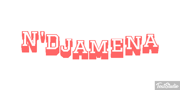 N'Djamena Efekt tekstowy