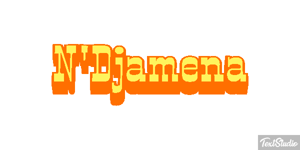 N'Djamena Efekt tekstowy