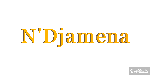 N'Djamena Efekt tekstowy