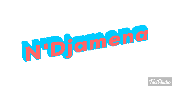 N'Djamena Efekt tekstowy