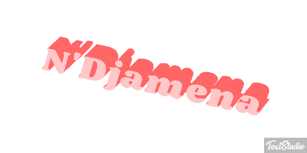 N'Djamena Efekt tekstowy