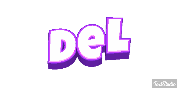 Del Efecto de texto