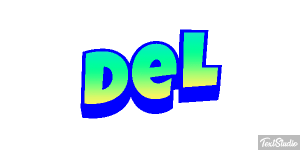 Del Efecto de texto