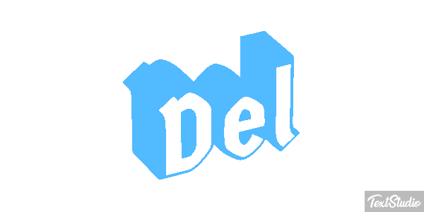 Del Efecto de texto
