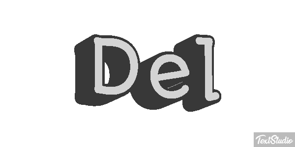 Del Efecto de texto