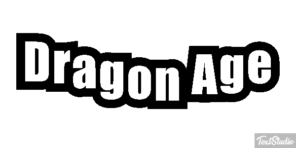 Dragon Age Effetto testo