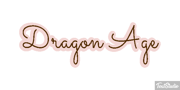 Dragon Age Effetto testo