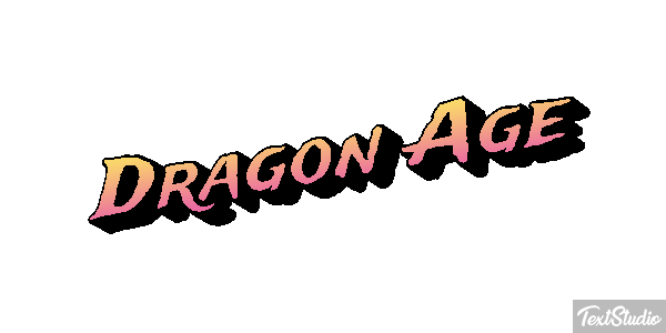 Dragon Age Effetto testo