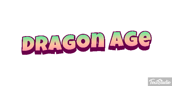 Dragon Age Effetto testo