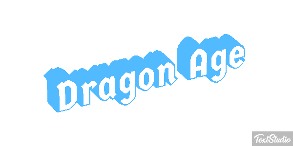 Dragon Age Effetto testo