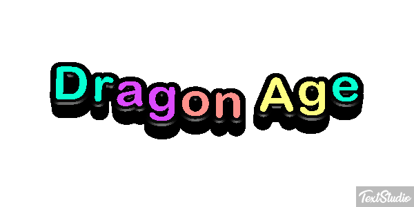 Dragon Age Effetto testo