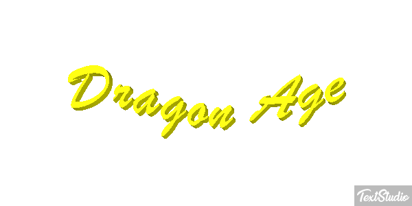Dragon Age Effetto testo
