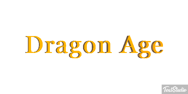 Dragon Age Effetto testo