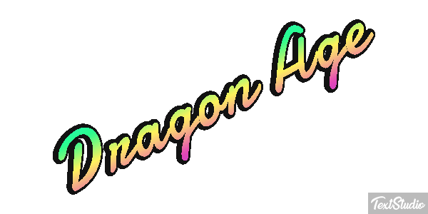 Dragon Age Effetto testo
