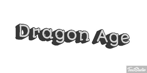 Dragon Age Effetto testo