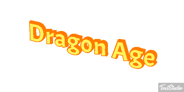 Dragon Age Effetto testo