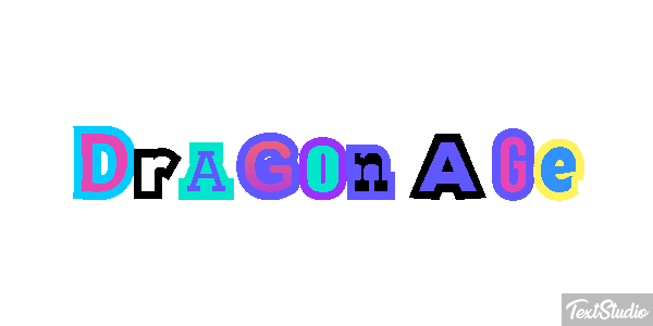 Dragon Age Effetto testo