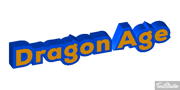 Dragon Age Effetto testo