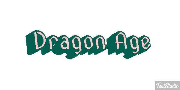 Dragon Age Effetto testo