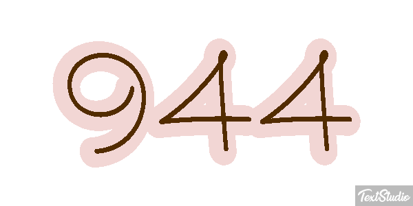 944 Effet de texte