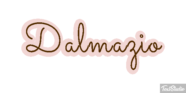 Dalmazio テキスト効果