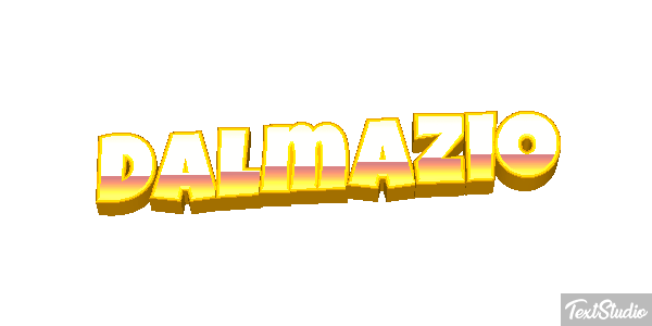Dalmazio テキスト効果