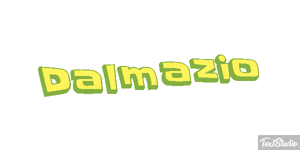 Dalmazio テキスト効果