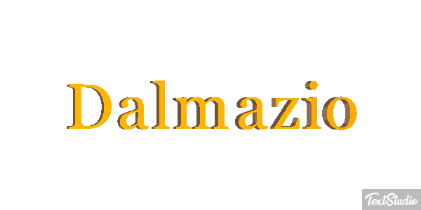 Dalmazio テキスト効果