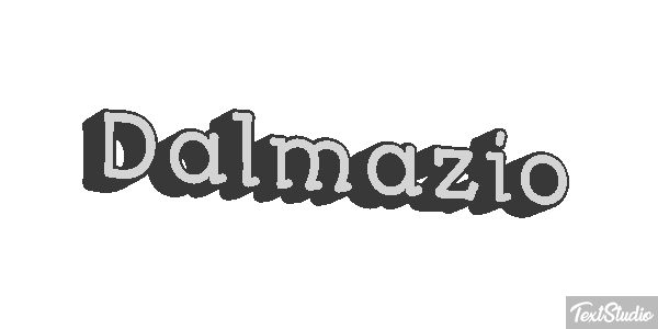 Dalmazio テキスト効果