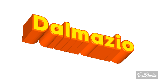 Dalmazio テキスト効果