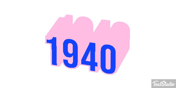 1940 Efekt tekstowy