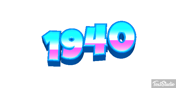 1940 Efekt tekstowy
